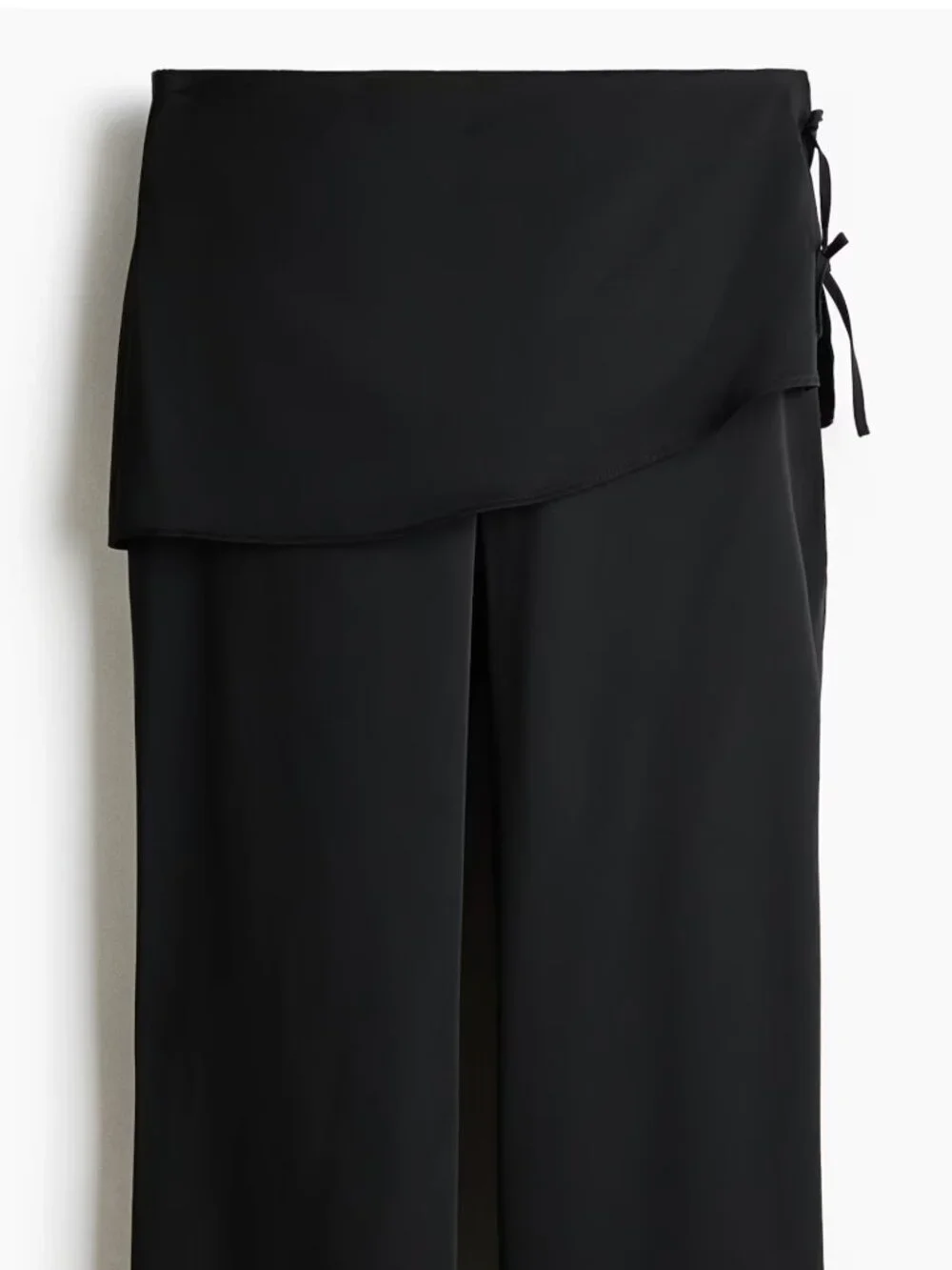 H & M Skirt Layered Satin Pants